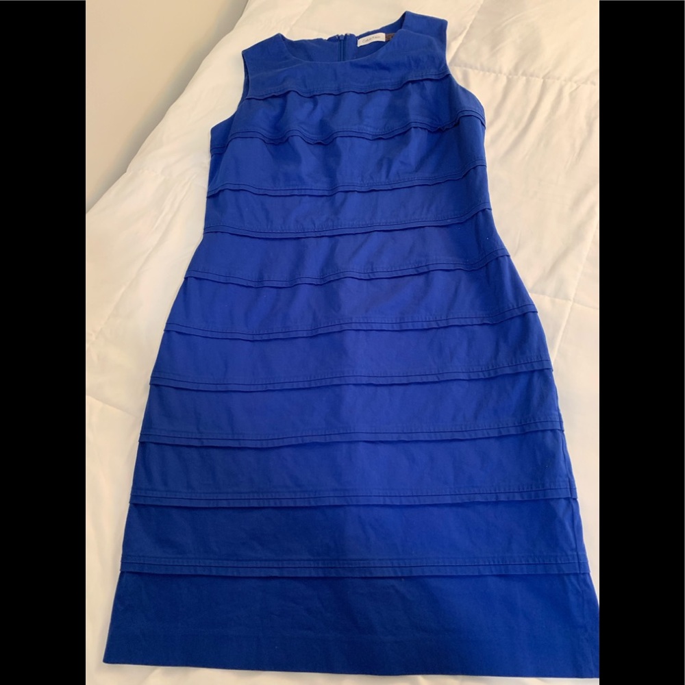 Bright Blue Calvin Klein Dress!